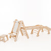 5in1 Montessori Climbing Set: Triangle Ladder + Climbing Arch + Slide Board + Climbing Net + Art Addition