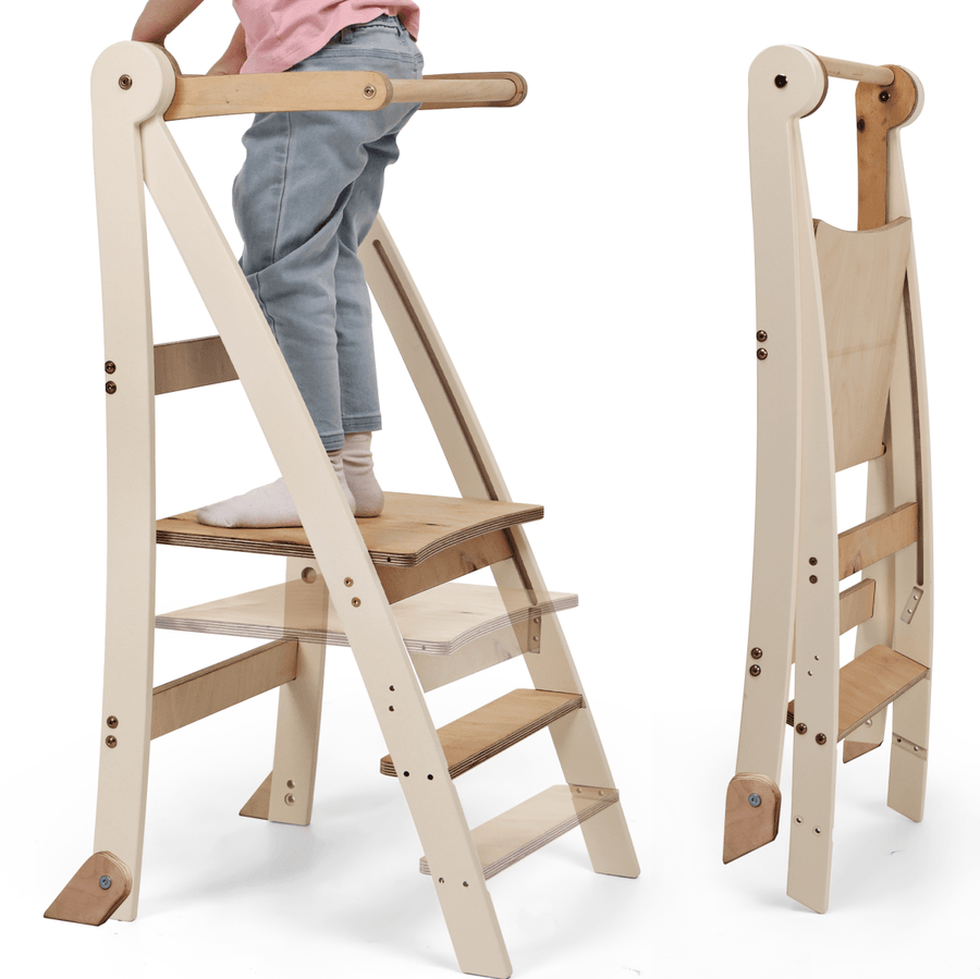 Adjustable Toddler Tower - Kids Step Stool - Goodevas