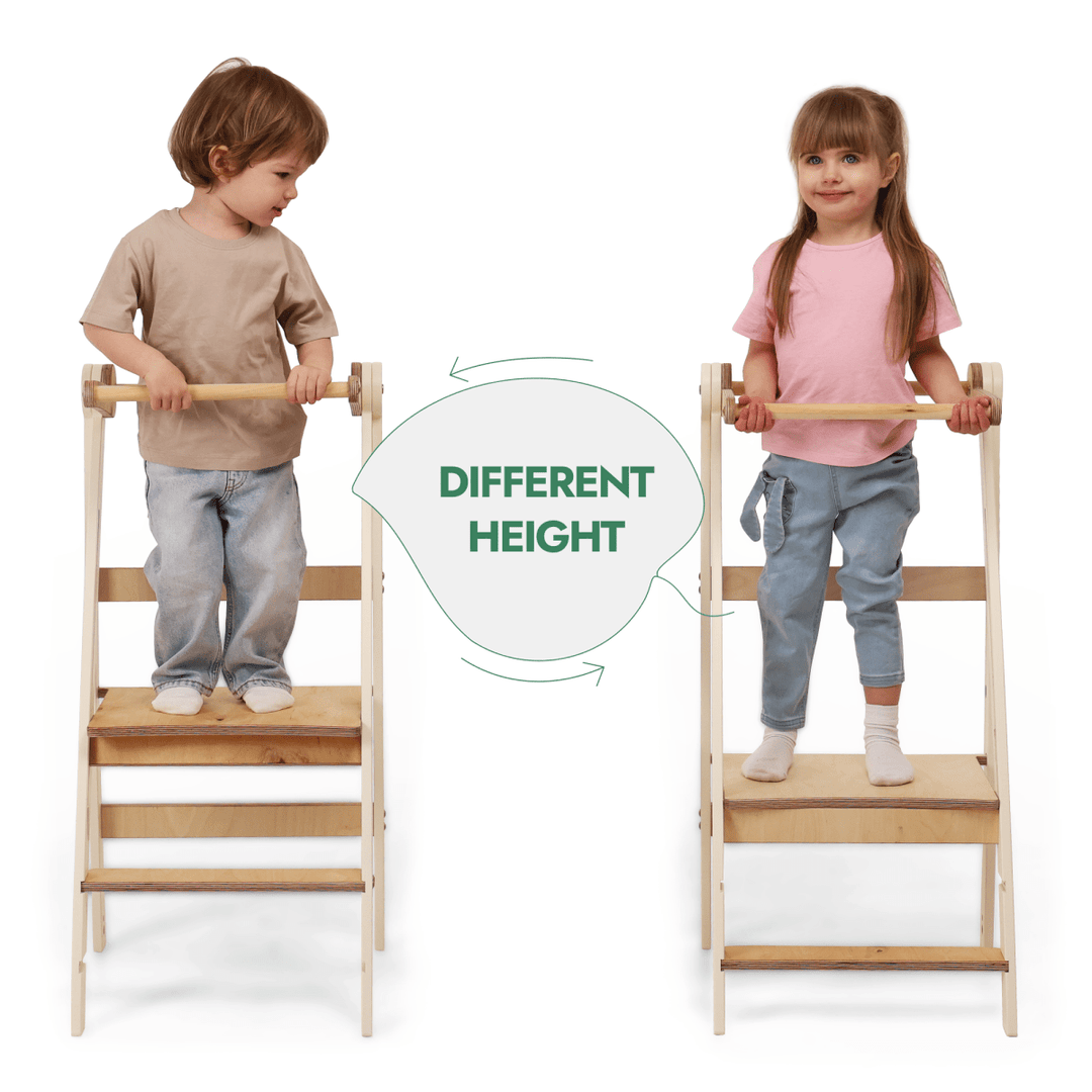 Adjustable Toddler Tower - Kids Step Stool - Goodevas