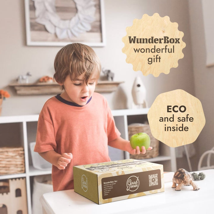 WunderBox 4 - 7 years old – developmental box for kids - Goodevas