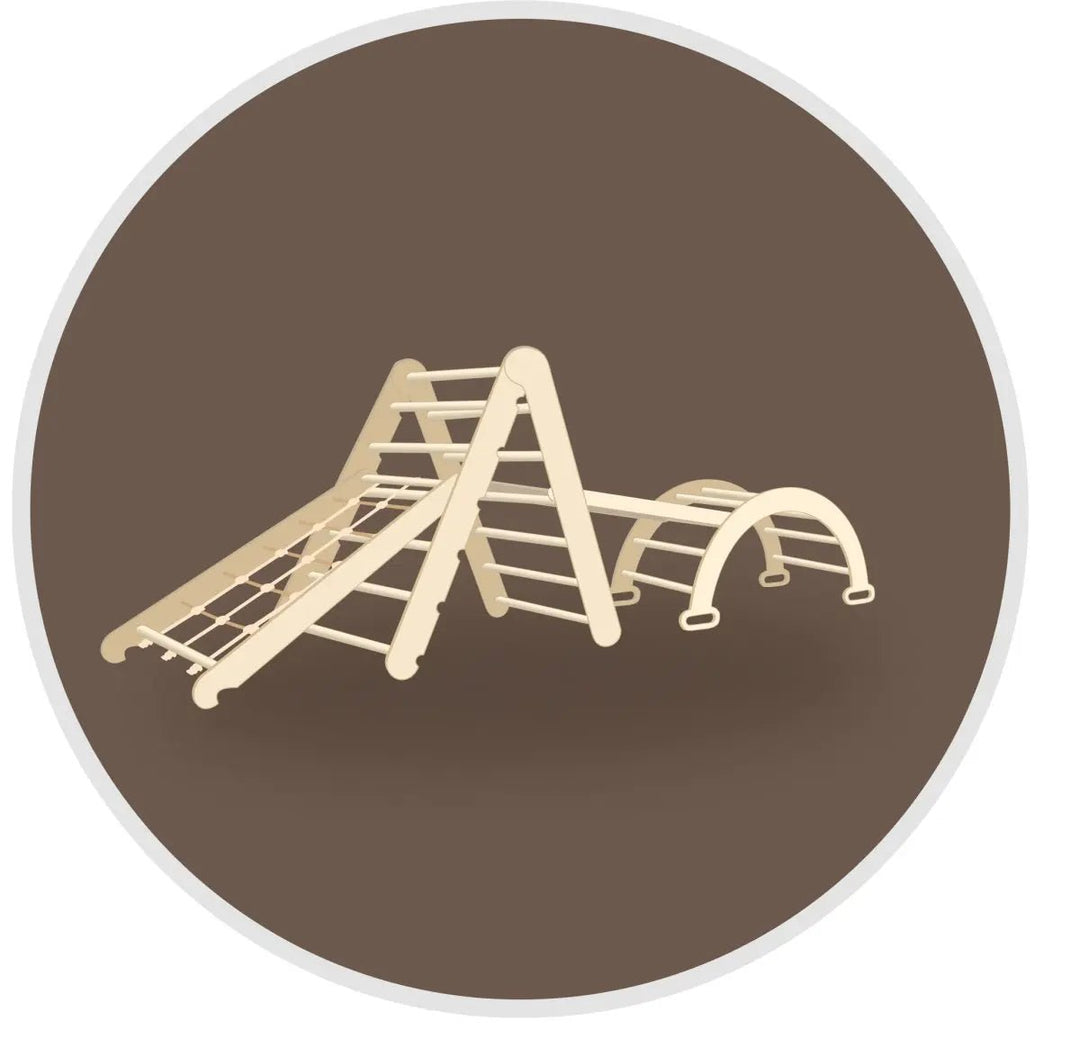5in1 Montessori Climbing Playsets - Goodevas