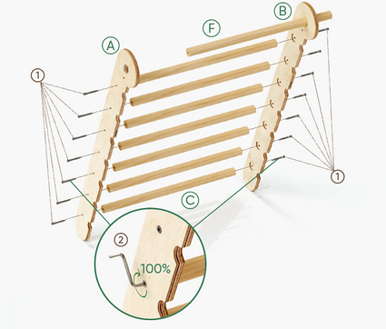 Triangle ladder