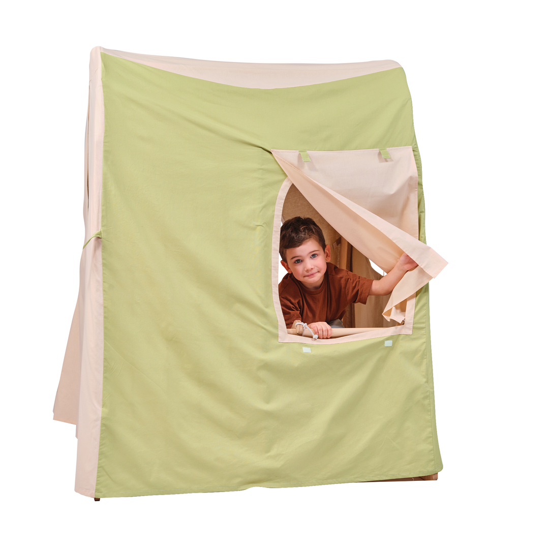 Play Tent Cover for Indoor Wooden Playground