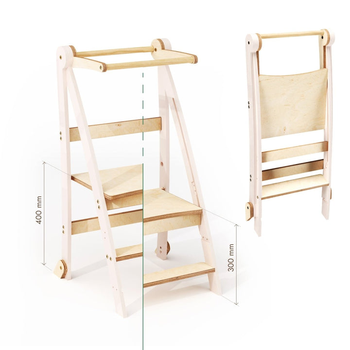 Adjustable learning tower - Kids Step Stool - Goodevas