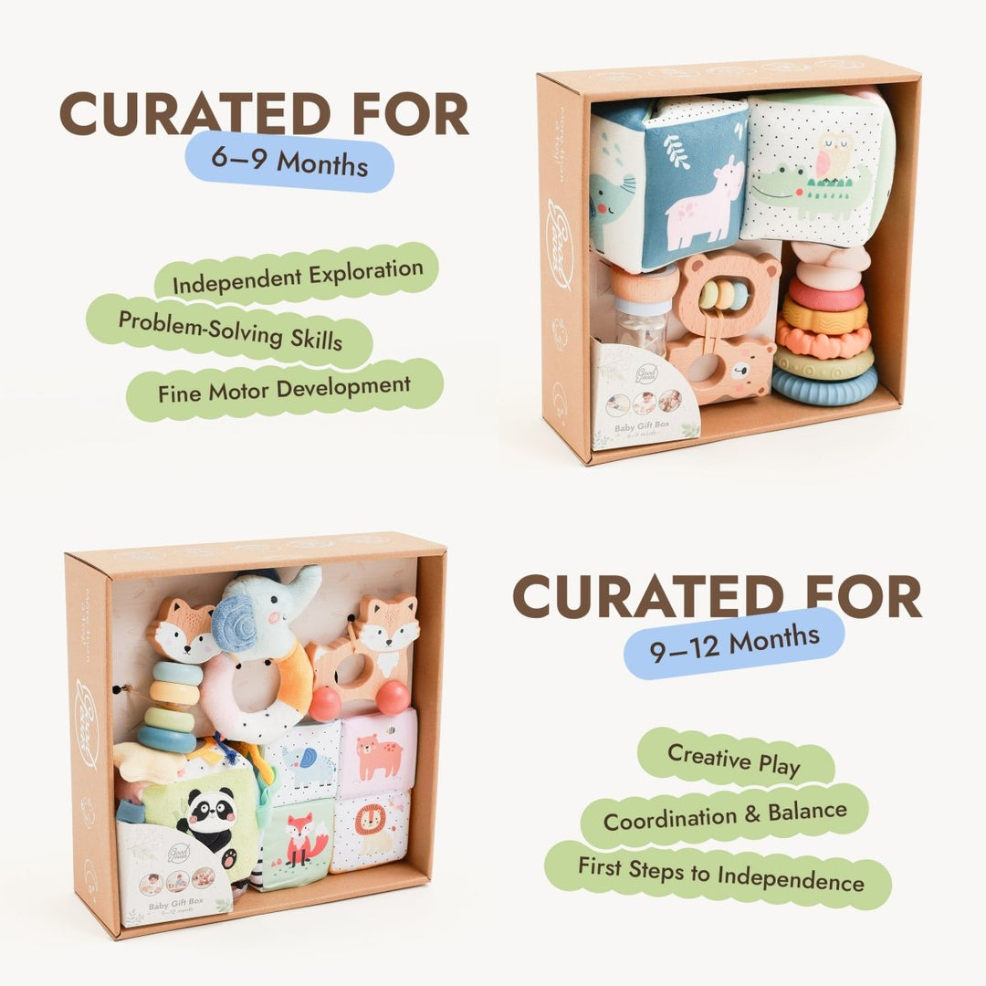 Annual Play Kits Subscription (0–12 Months) — GoodevasBox - Goodevas
