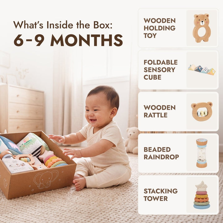 Annual Play Kits Subscription (0–12 Months) — GoodevasBox - Goodevas