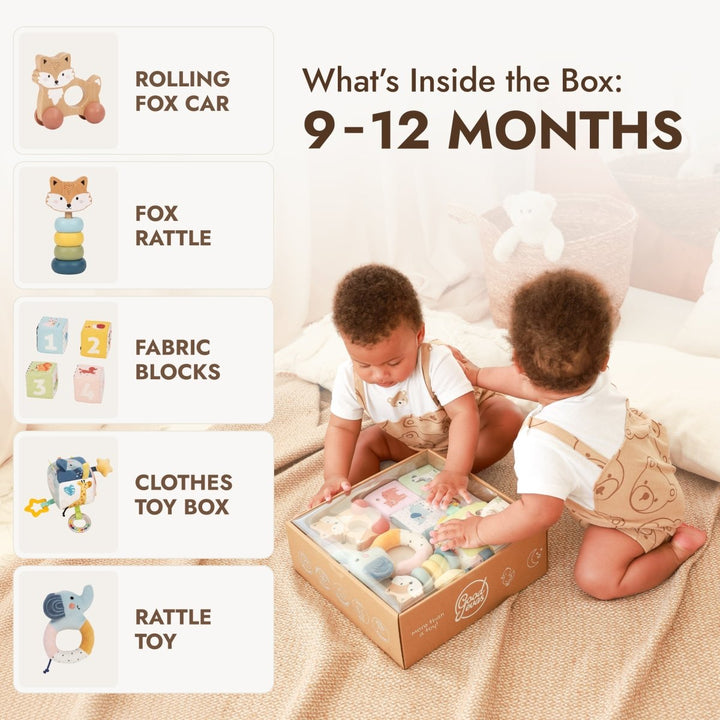 Annual Play Kits Subscription (0–12 Months) — GoodevasBox - Goodevas