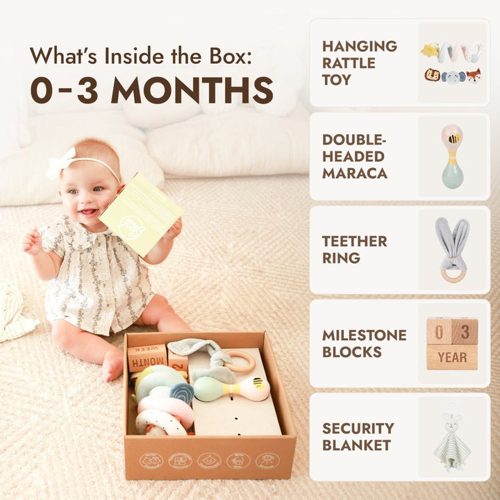 Annual Play Kits Subscription (0–12 Months) — GoodevasBox - Goodevas