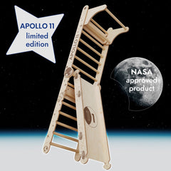 Apollo Swedish Wall / Climbing ladder for Little Austronauts + Moon swing Set + Slide Board - Goodevas