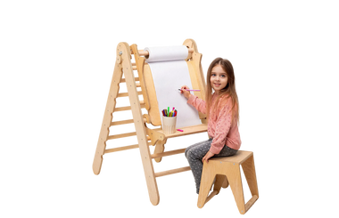 Swedish Wall Extension: Climbing Wall & Net