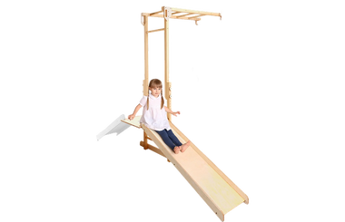 Swedish Wall Extension: Climbing Wall & Net