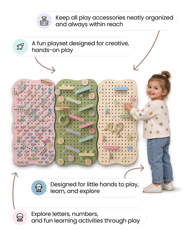 Montessori Pegboard for Toddlers — GoodevasBoard