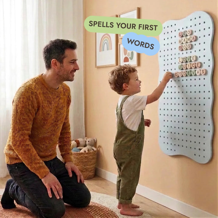 Montessori Pegboard for Toddlers — GoodevasBoard - Goodevas