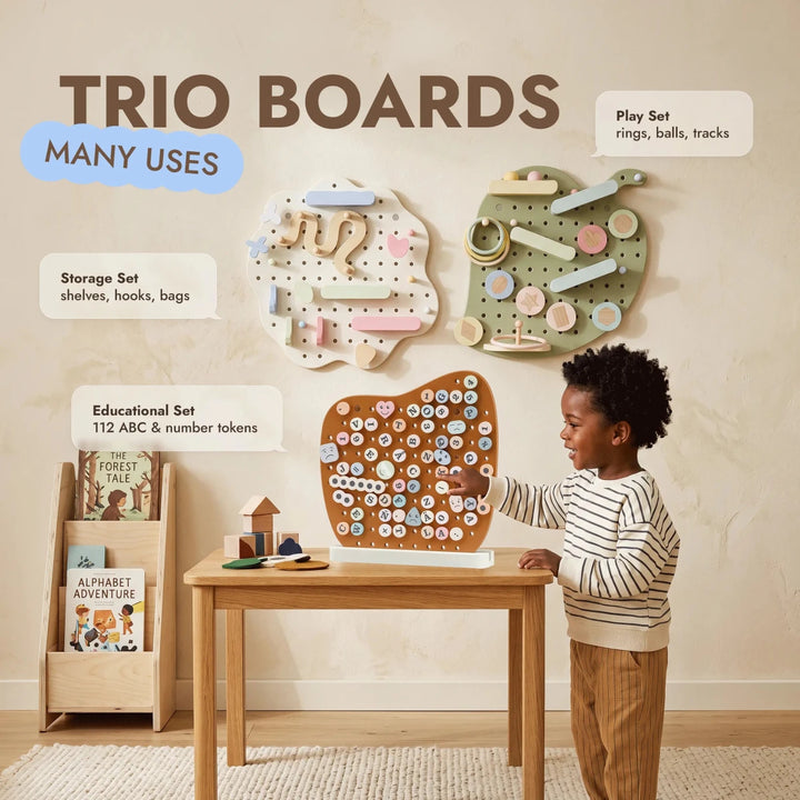 Montessori Pegboard for Toddlers — GoodevasBoard - Goodevas