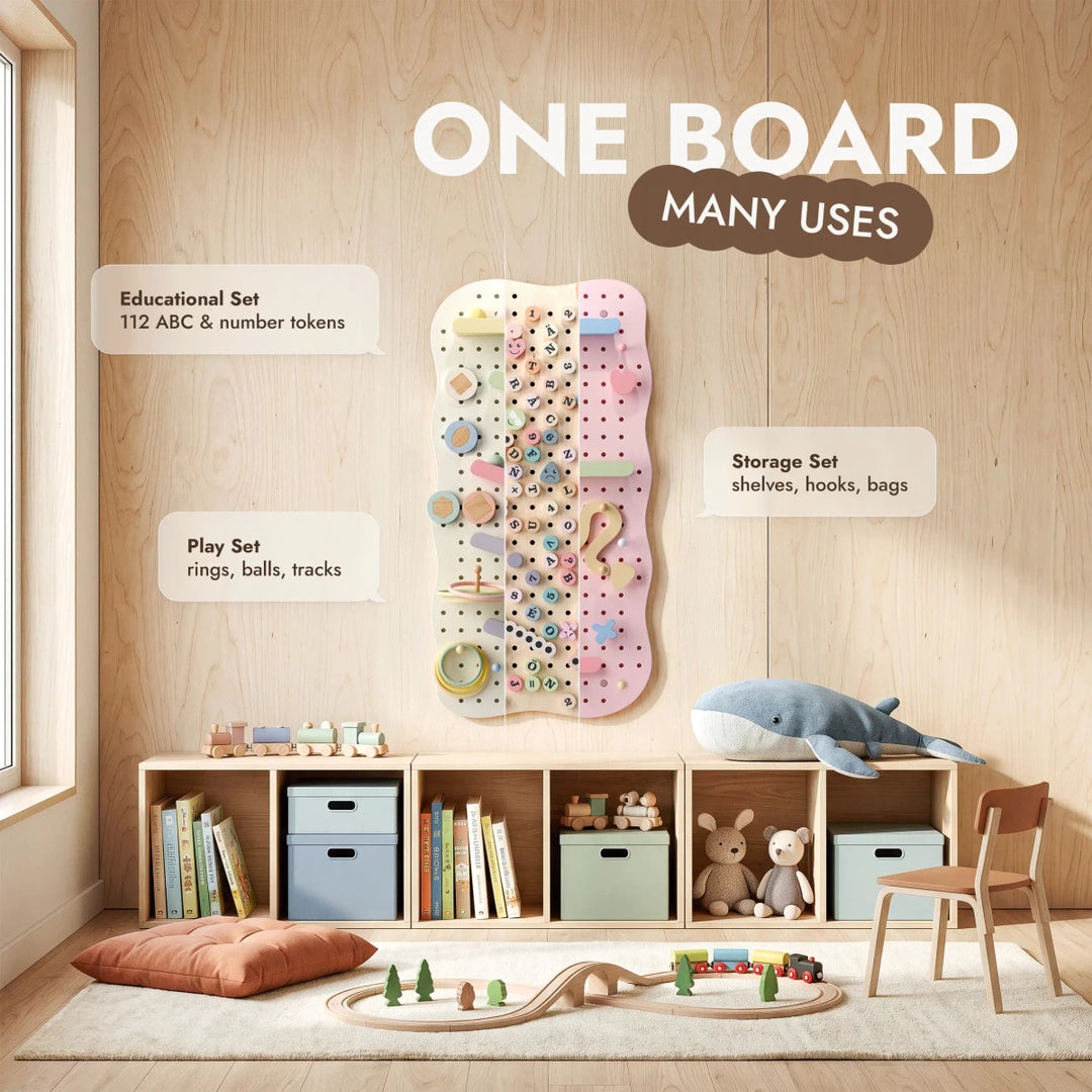 Montessori Pegboard for Toddlers — GoodevasBoard - Goodevas
