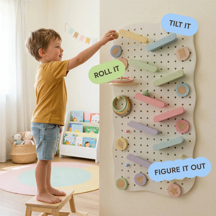 Montessori Pegboard for Toddlers — GoodevasBoard - Goodevas