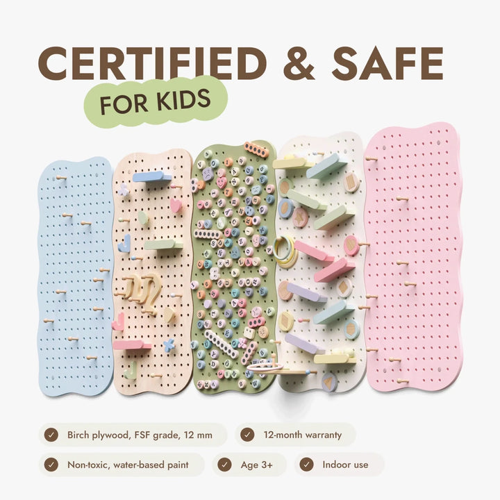 Montessori Pegboard for Toddlers — GoodevasBoard - Goodevas