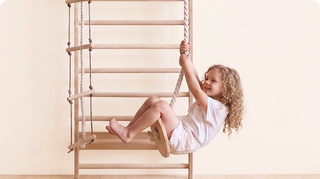 5-in-1 Swedish Wall with Pull-Up Bar, 3-in-1 Swing Set