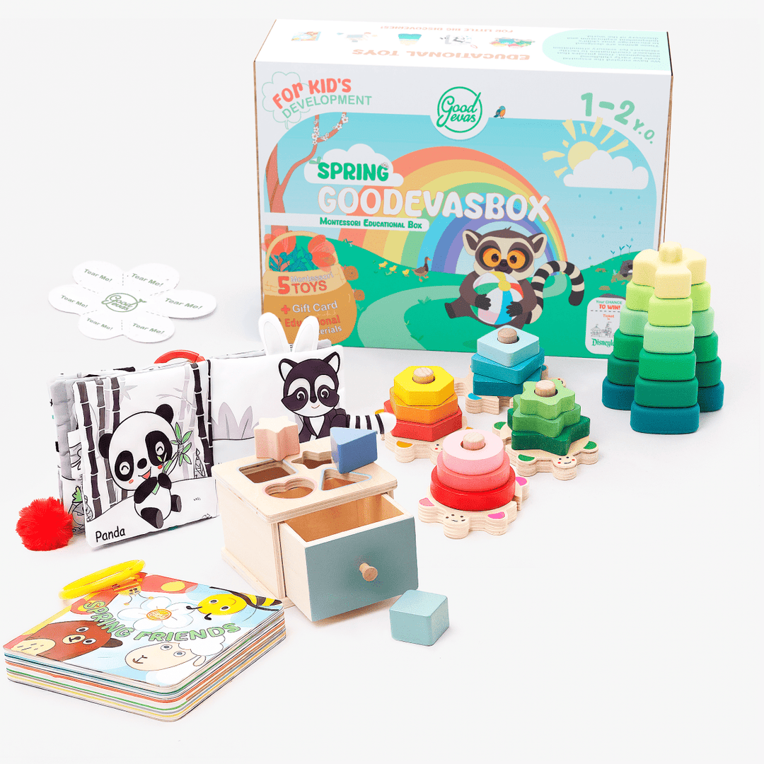 Spring Play Kit (1–2 Years) — GoodevasBox - Goodevas
