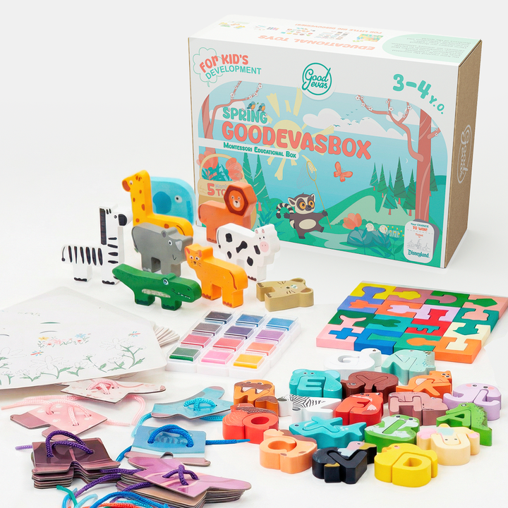 Spring Play Kit (3–4 Years) — GoodevasBox - Goodevas
