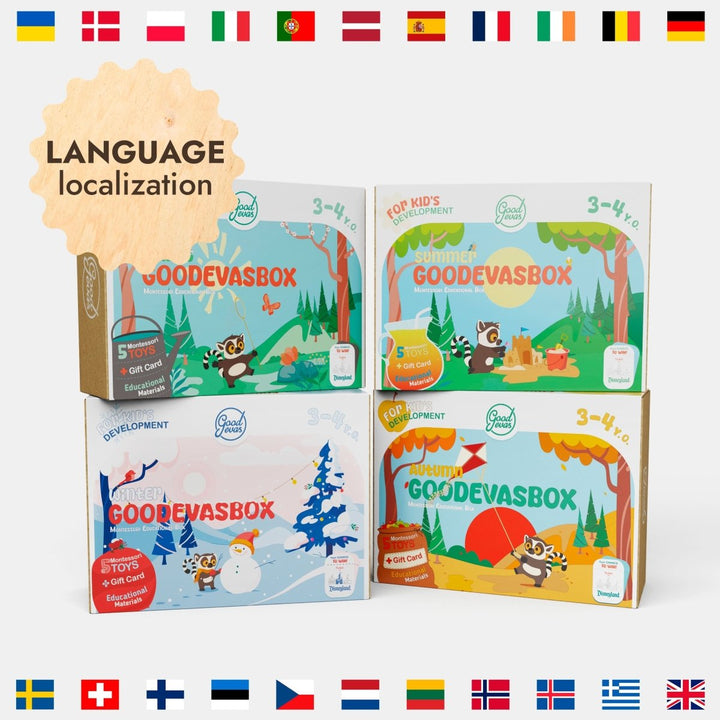 Spring Play Kit (3–4 Years) — GoodevasBox - Goodevas