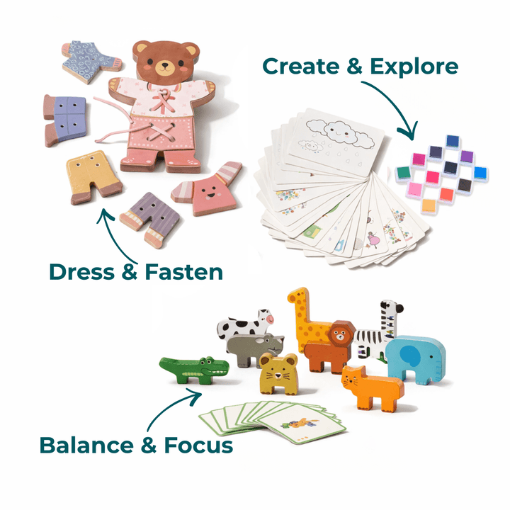 Spring Play Kit (3–4 Years) — GoodevasBox - Goodevas