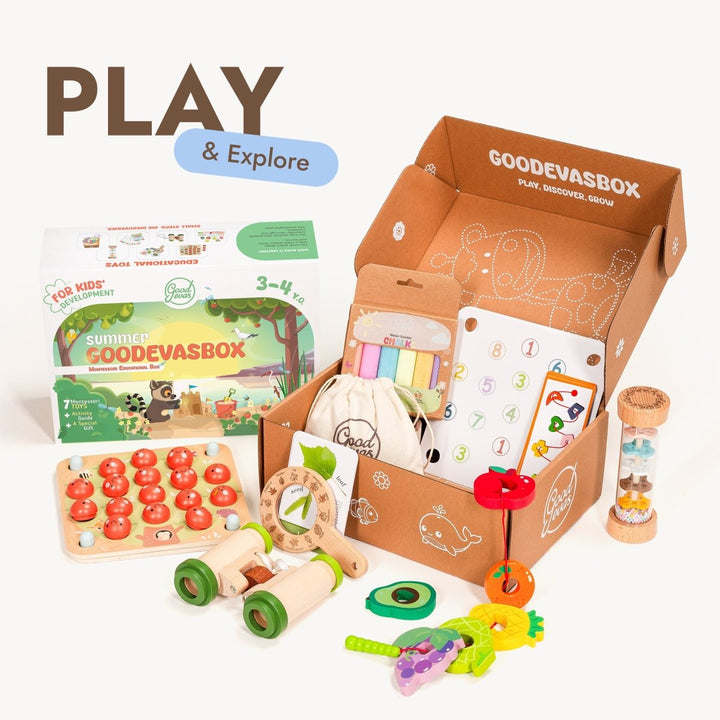 Summer Play Kit (3–4 Years) — GoodevasBox - Goodevas