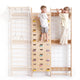 Swedish Wall Extension: Climbing Wall & Net