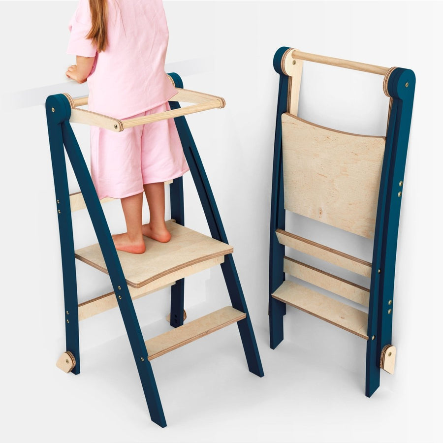 Toddler Tower: Step stool for Kids - Graphite - Goodevas