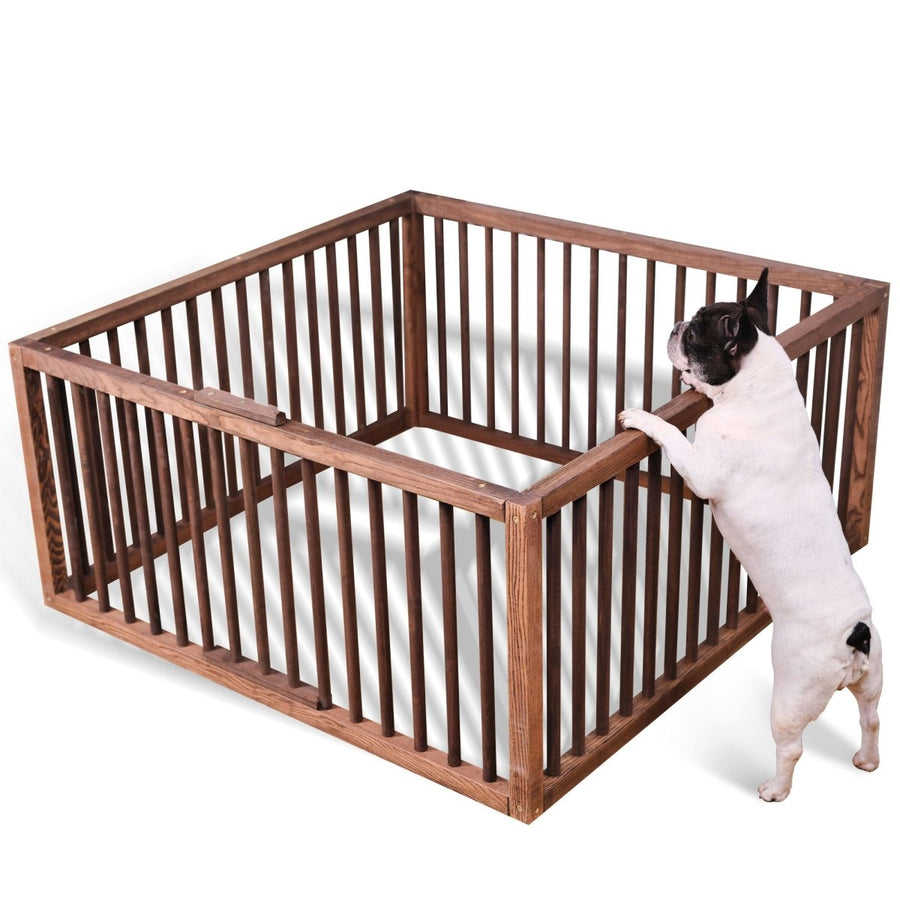 Wooden Dog Playpen - Goodevas