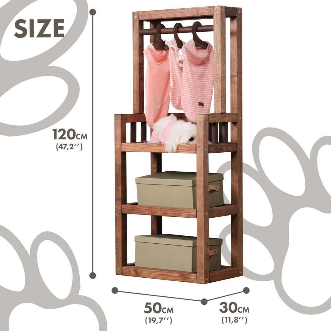 Wooden Dog Wardrobe - Goodevas