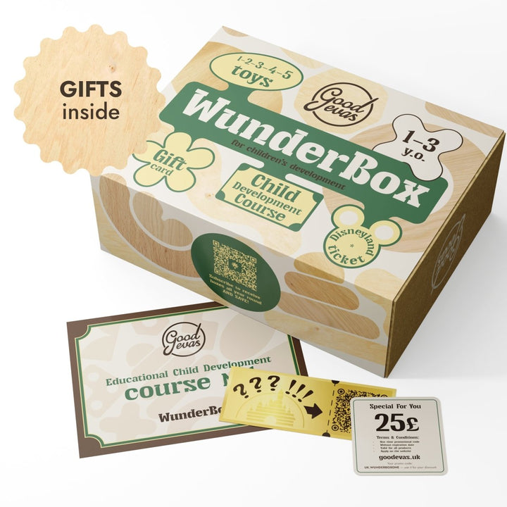 WunderBox 1 - 3 years old - developmental boxing for the little ones - Goodevas