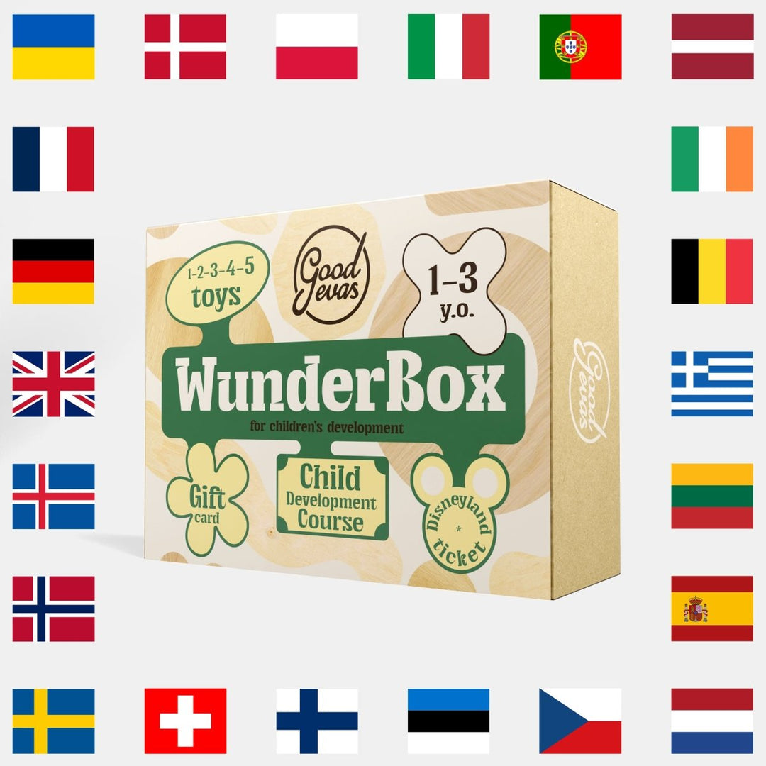 WunderBox 1 - 3 years old - developmental boxing for the little ones - Goodevas