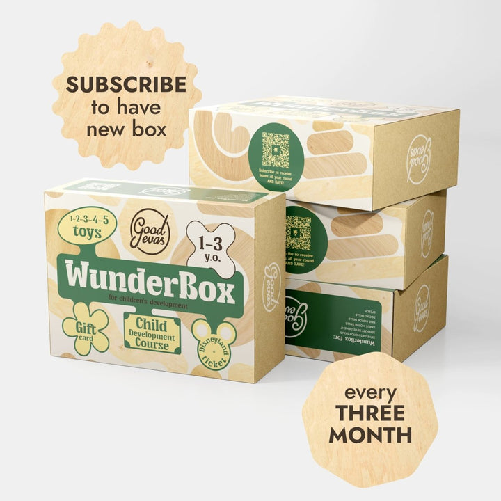 WunderBox 1 - 3 years old - developmental boxing for the little ones - Goodevas