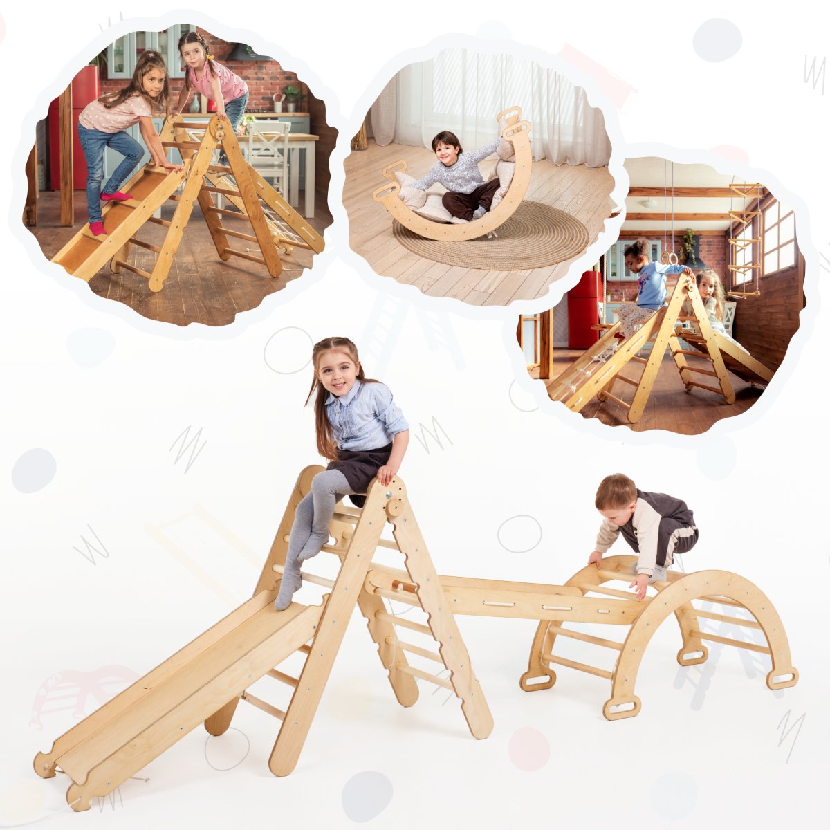 Juguetes de escalada Montessori