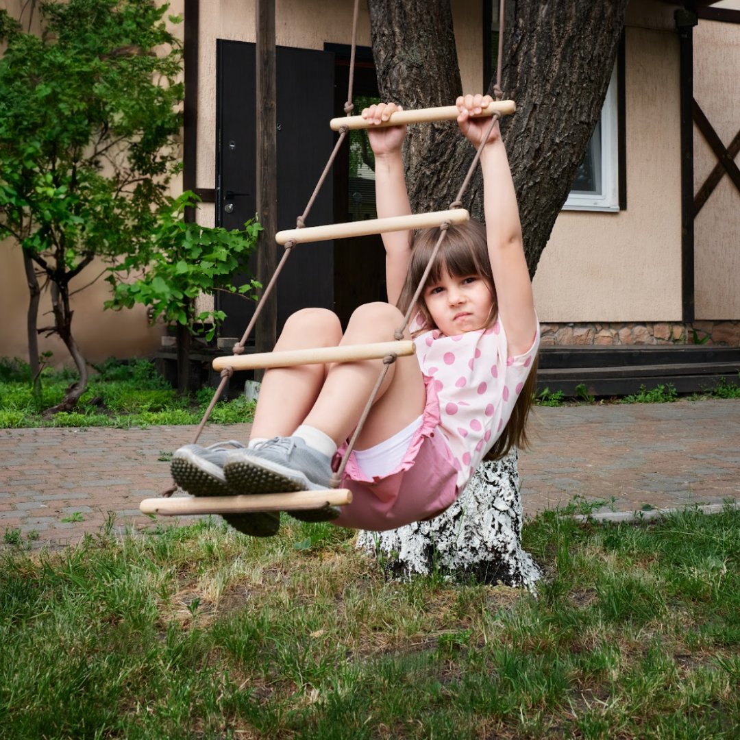 Climbing rope ladder for kids 3-9 y.o. - Goodevas