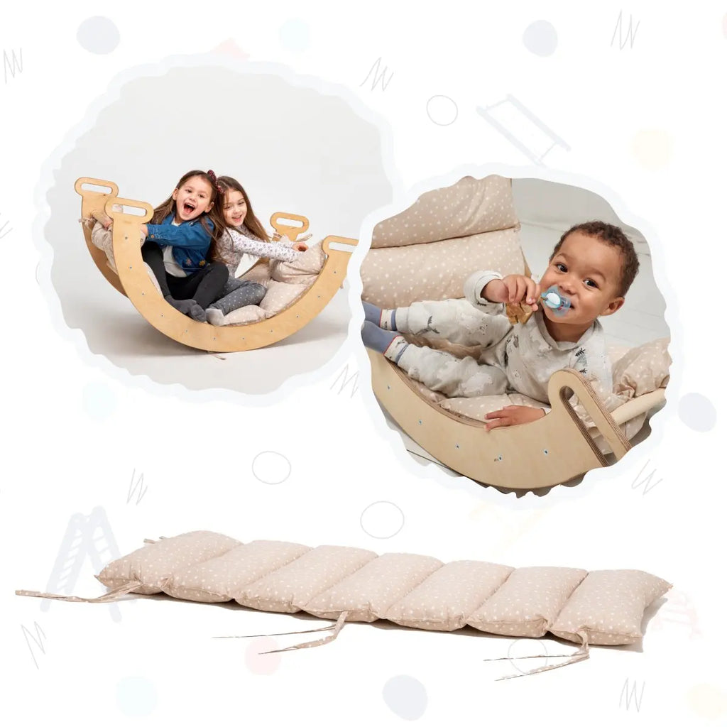 Silla evolutiva (Trona Montessori) para niños – Chocolate – Goodevas