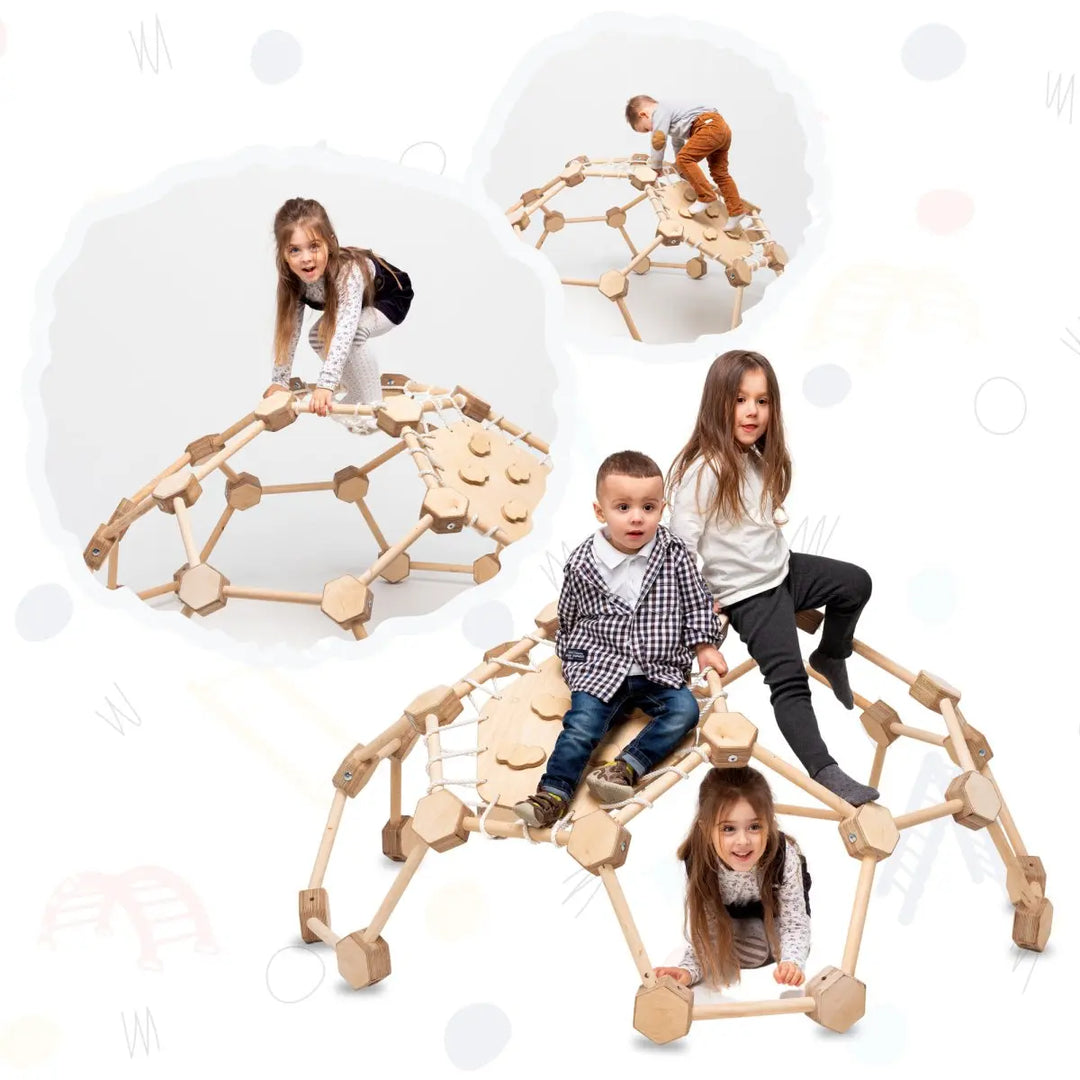 Silla evolutiva (Trona Montessori) para niños – Beige – Goodevas