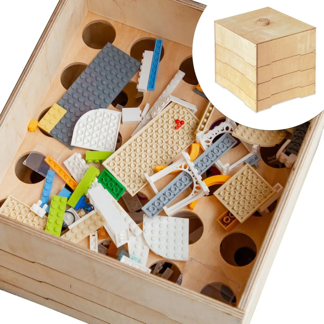 WOODEN LEGO SORTING TRAYS  Wooden LEGO Sorting Trays & Creative